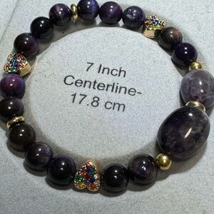 Homemade by Me. Gemstone bracelets